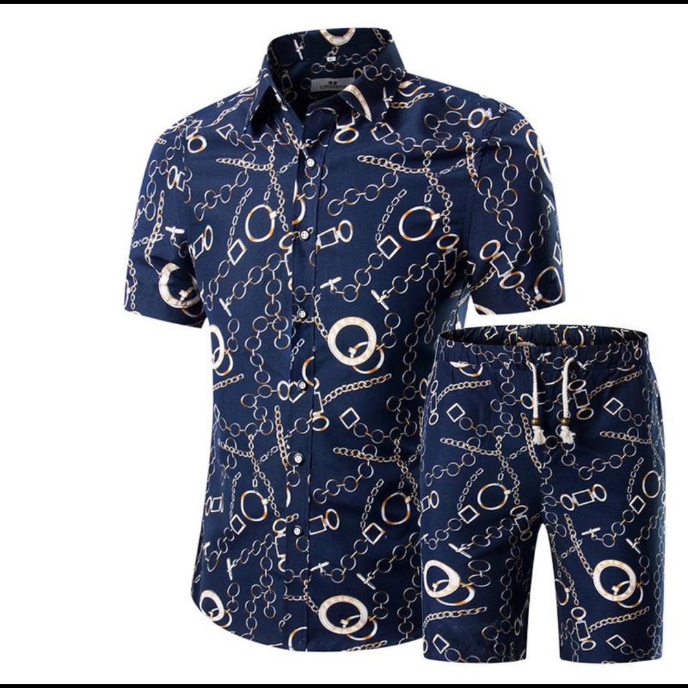 Male 2 piece set shorts